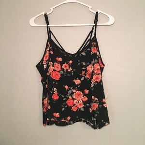 Floral tank top